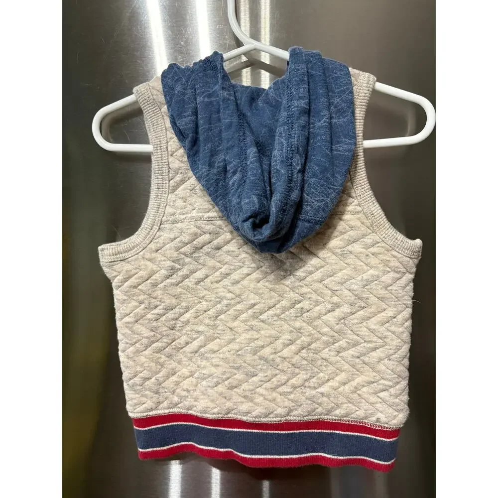 Hooded Zip Up Sweater Vest - OshKosh B'Gosh - 12mo